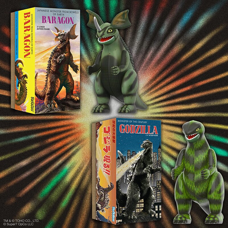 Pre-Order Alert: Super7 Toho ReAction (Retro Tin) Figures Wave 1 Figures