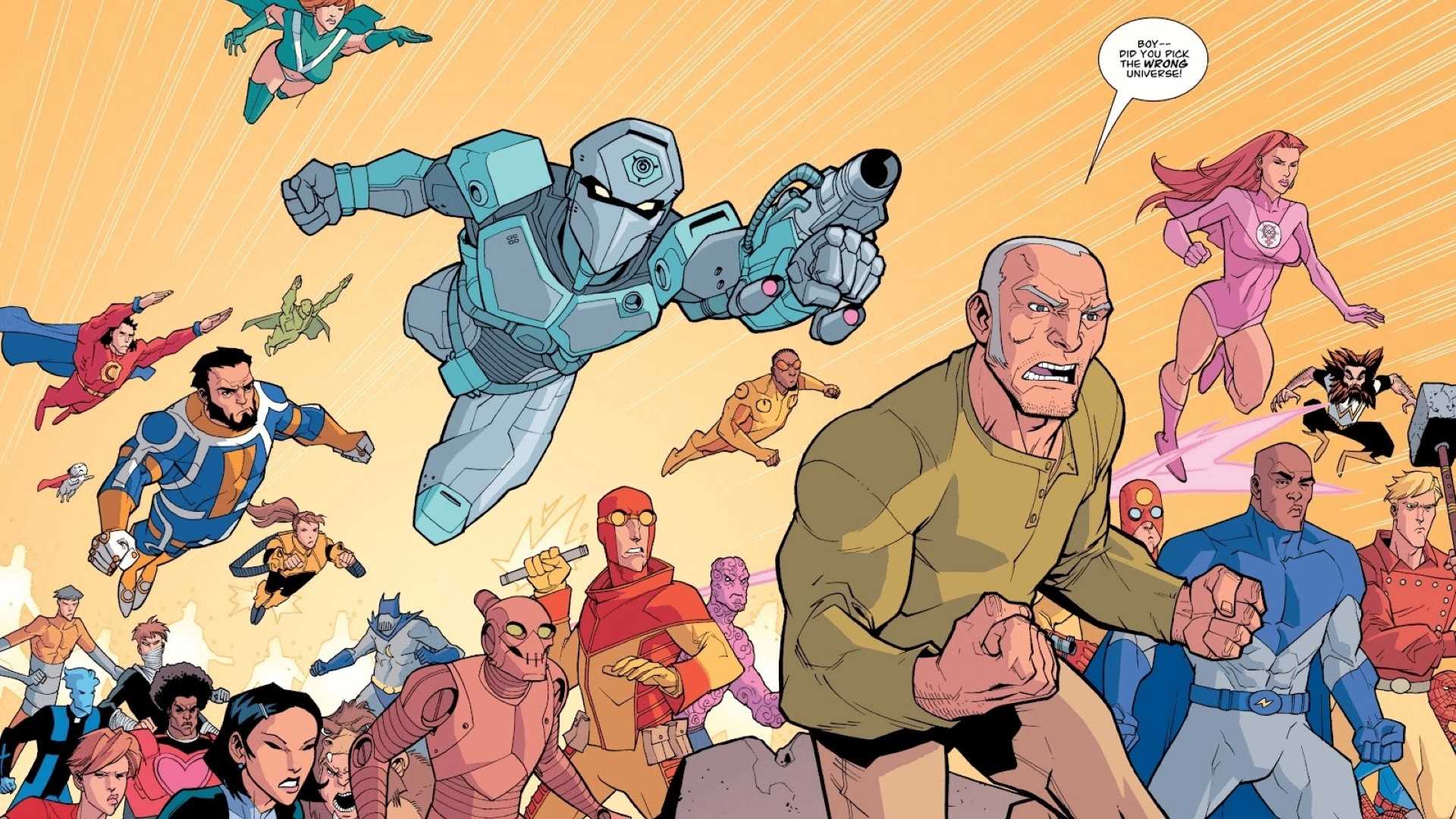 Ryan Ottley art from Invincible