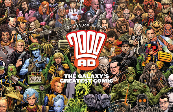 2000AD & Judge Dredd Megazine Set to Resume Full American Distribution