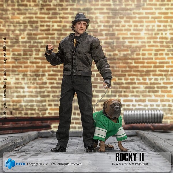 Hiya Toys Exquisite Super Series Rocky II - Rocky 1/12 Scale Figure