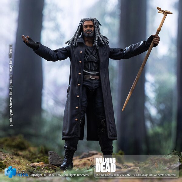 Hiya Toys Exquisite Mini Series The Walking Dead Ezekiel 1/18 Scale Figure Available For Pre-Order