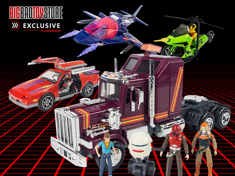 In-Stock Alert: The Loyal Subjects M.A.S.K. BBTS Exclusive Vehicle and Action Figure Set Bundle