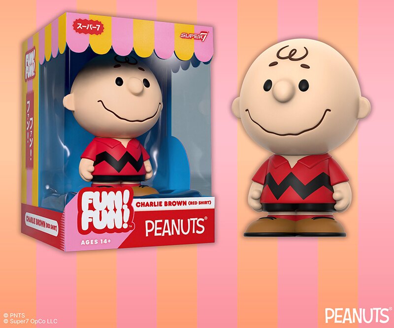 Pre-Order Alert: Super7 Peanuts FUN! FUN! Charlie Brown (Red Shirt) Figure