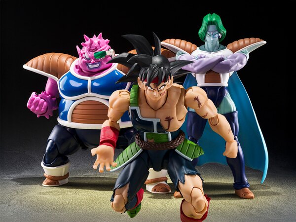 S.H.Figuarts Bardock - The Father Of Goku Along With Dodoria And Zarbon Figures Available For Pre-Order