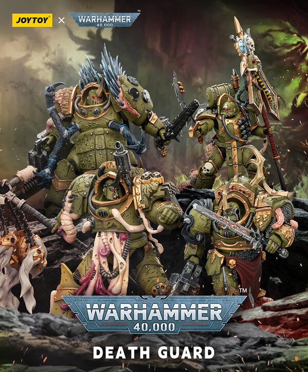 JoyToy Warhammer 40K Death Guard Figure 1