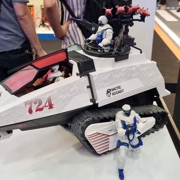 2025 CCPX Hasbro G.I. Joe Classified Booth Images - Arctic H.I.S.S. And SnowCat