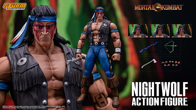 Pre-Order Alert: Storm Collectibles Mortal Kombat Nightwolf 1/12 Scale BBTS Exclusive Action Figure