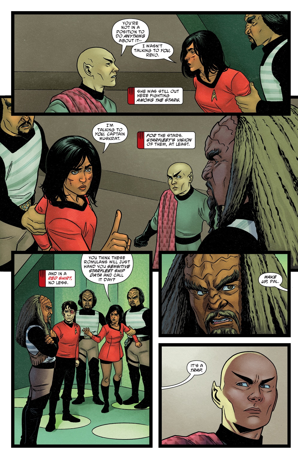 Star Trek: Red Shirts #5 Preview: Red Shirts in a Deathly Dilemma
