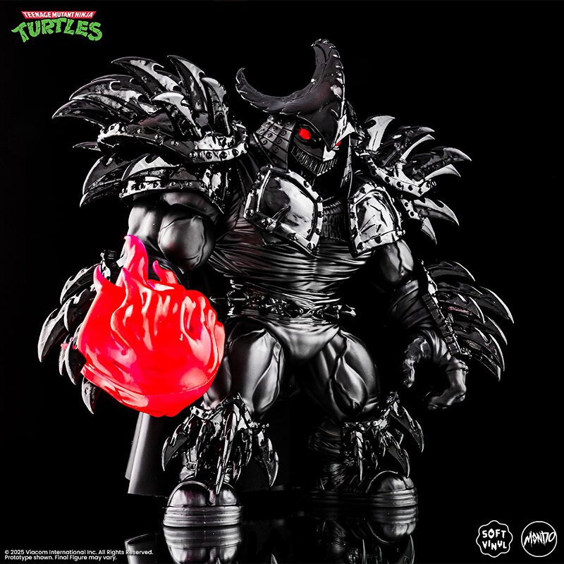 Mondo Teenage Mutant Ninja Turtles - Shadow Lord Super Shredder Soft Vinyl Figure Coming December 16th