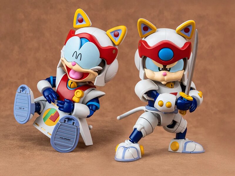 Pre-Order Alert: Yolopark Samurai Pizza Cats AMK PRO Series Speedy Model Kit