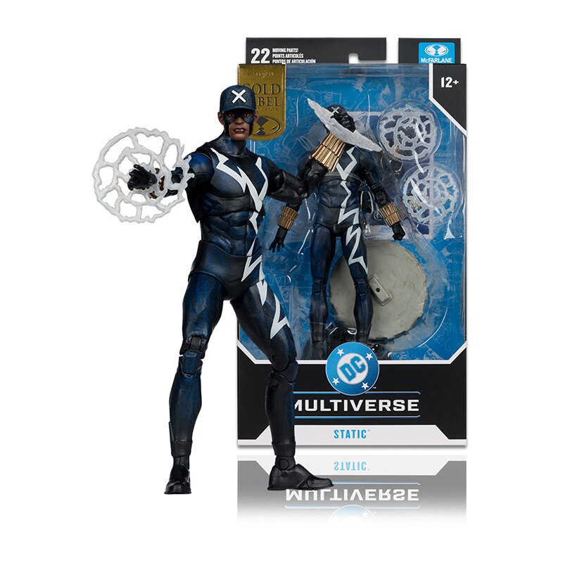Pre-Order Alert: McFarlane Toys Gold Label Exclusive DC Multiverse Static (Trial By Fire) 7