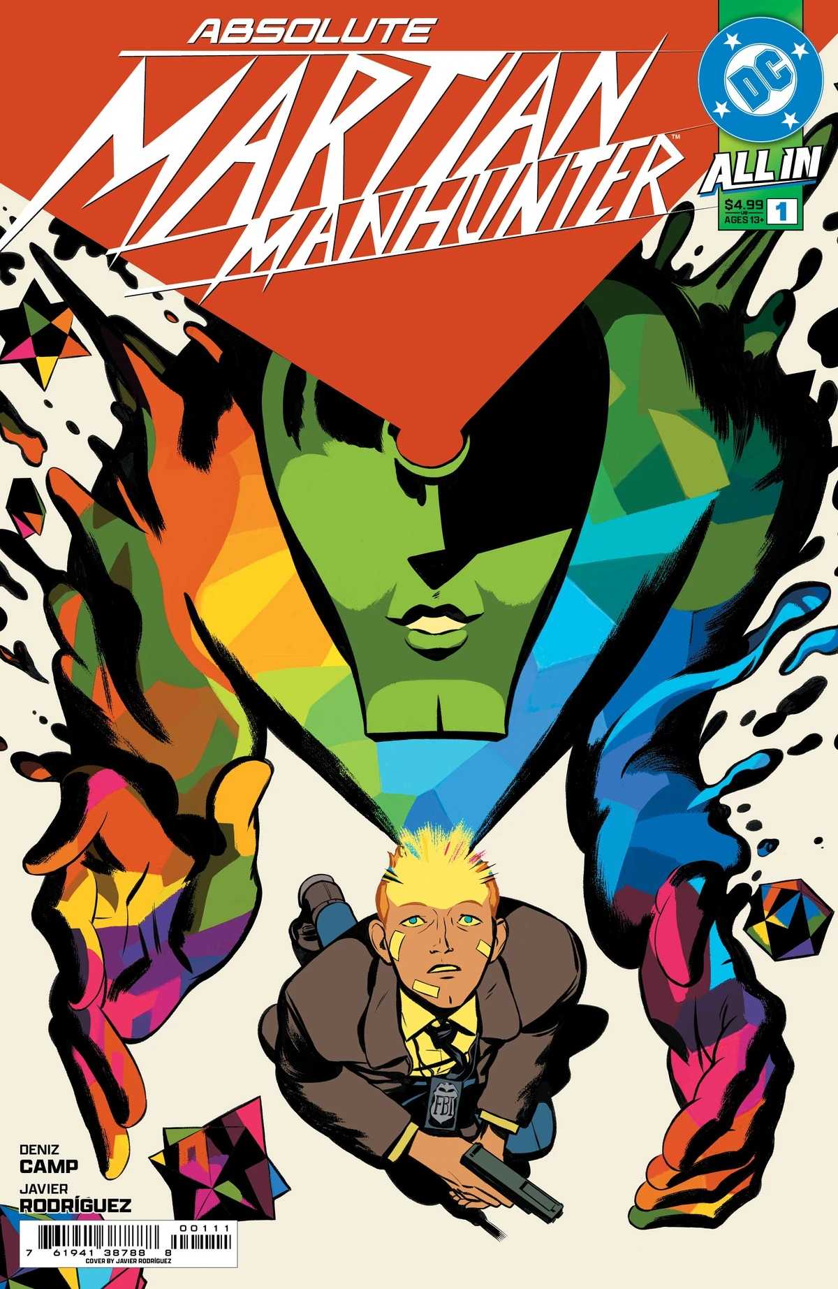 The cover of Absolute Martian Manhunter #1