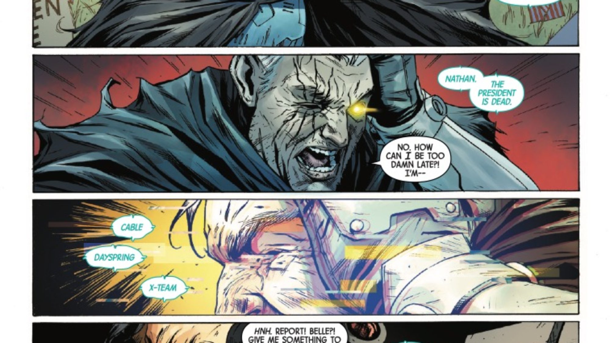 Inglorious X-Force #1 Preview: Cable