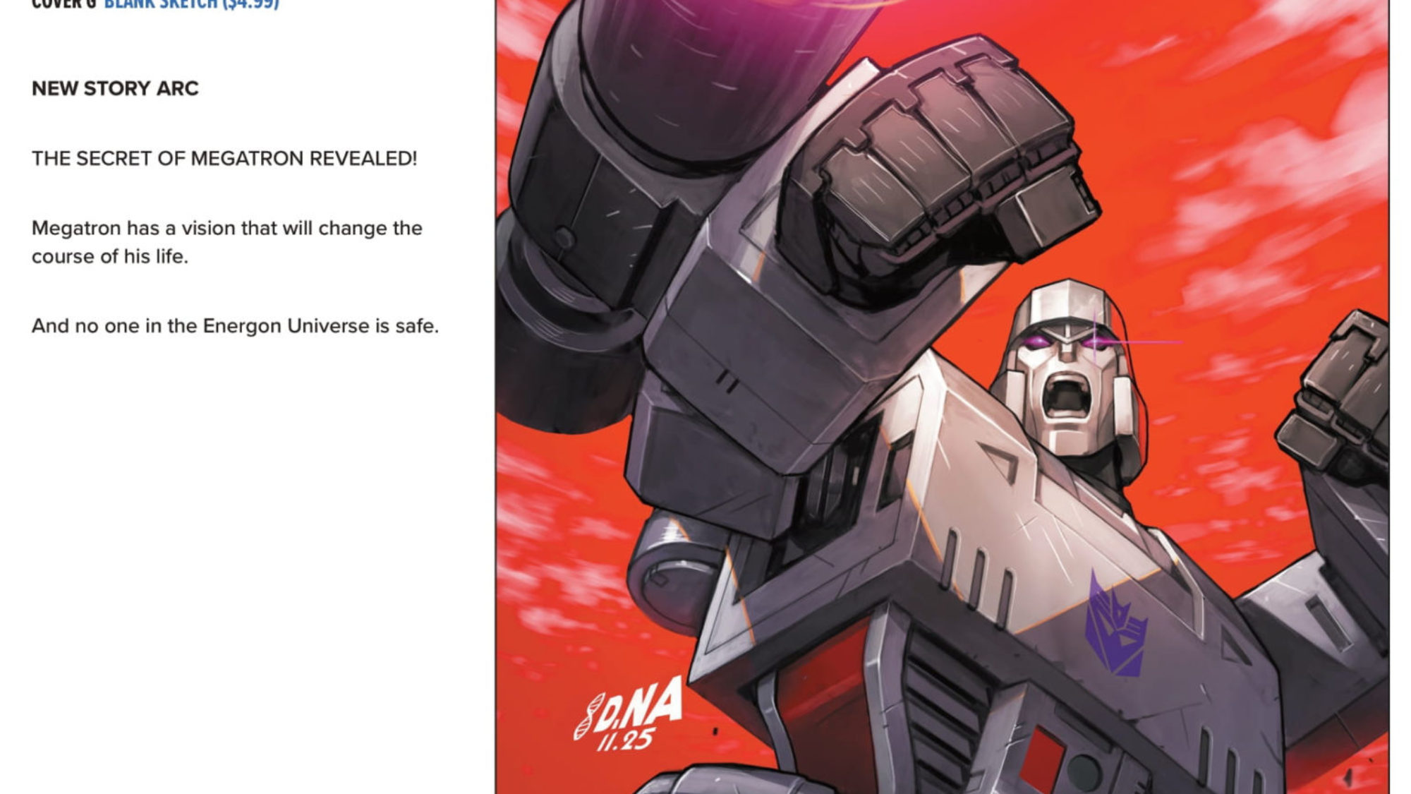 Transformers, GI Joe, Void Rivals - The Energon April 2026 Solicits