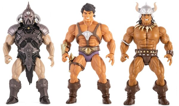 New Frazetta Universe Retro Figures From ICON Collectible