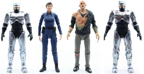 New 7-inch RoboCop figures from JFS Toys