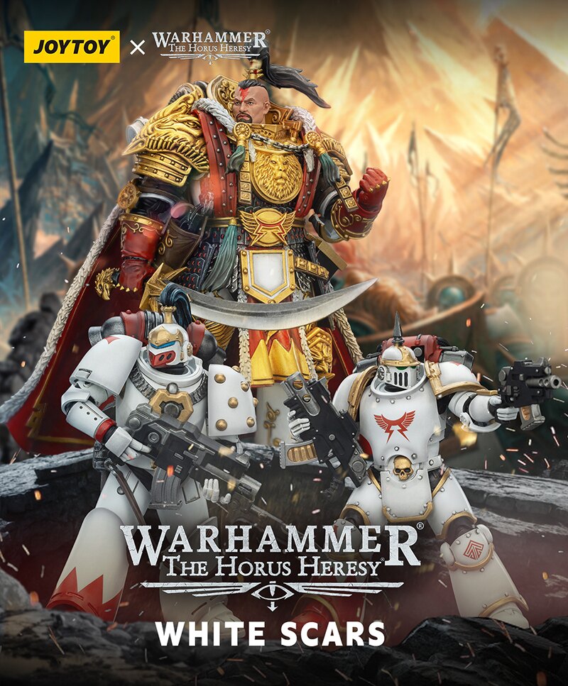 Pre-Order Alert: JoyToy Warhammer 40K White Scars 1/18 Scale Action Figures