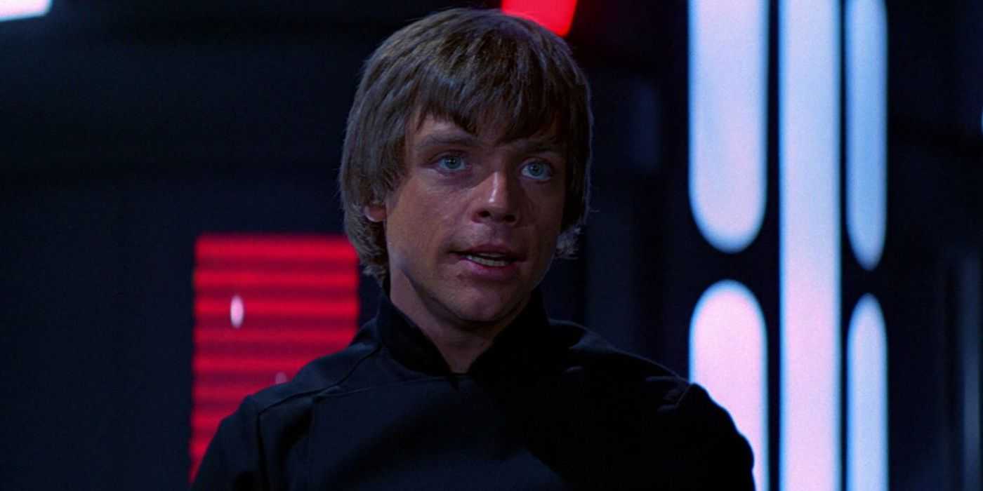 Mark Hamill as Luke Skywalker from the movie Star Wars: Return of the Jedi (1983)