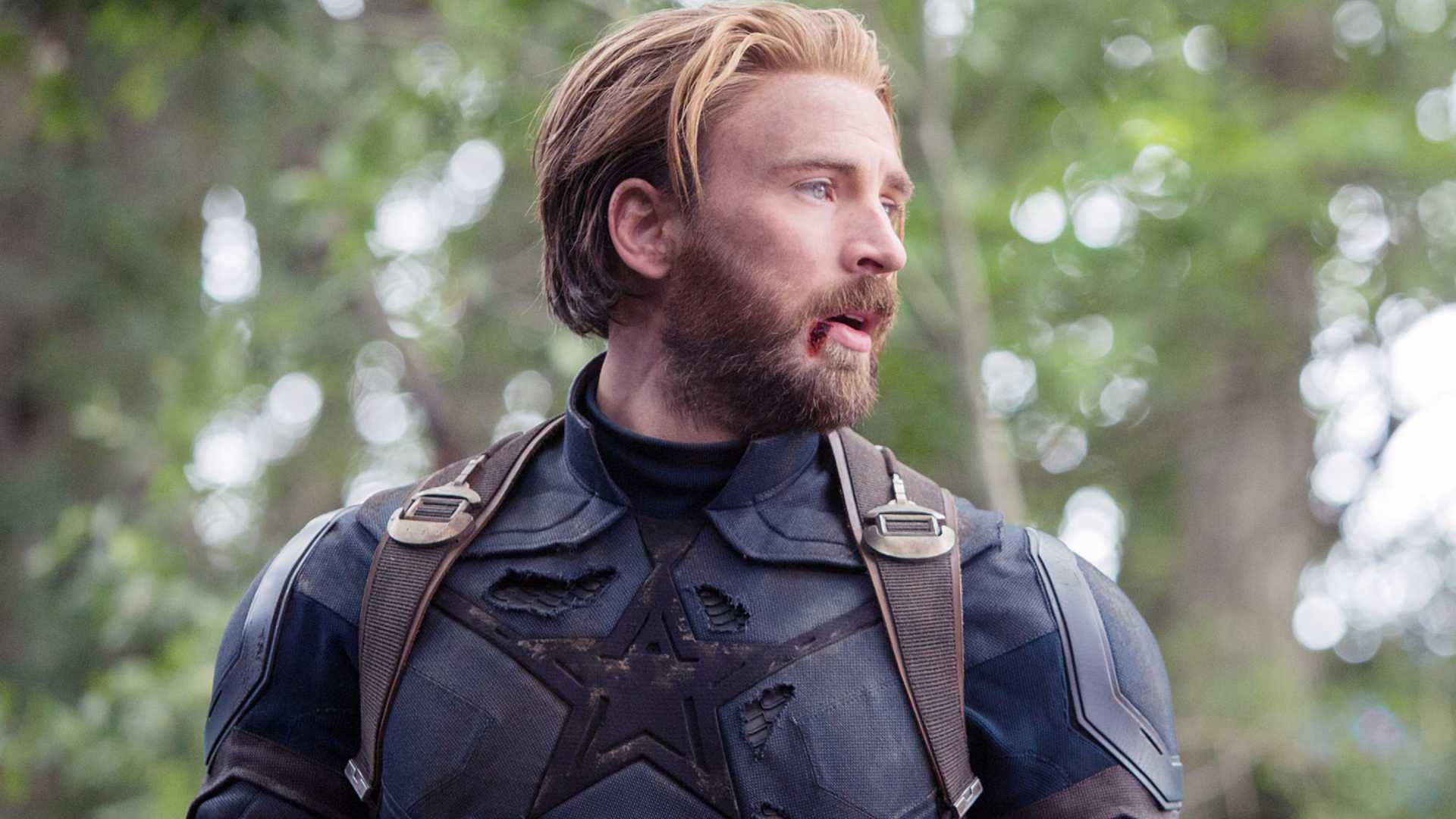 Steve Rogers (Chris Evans) in Avengers: Infinity War