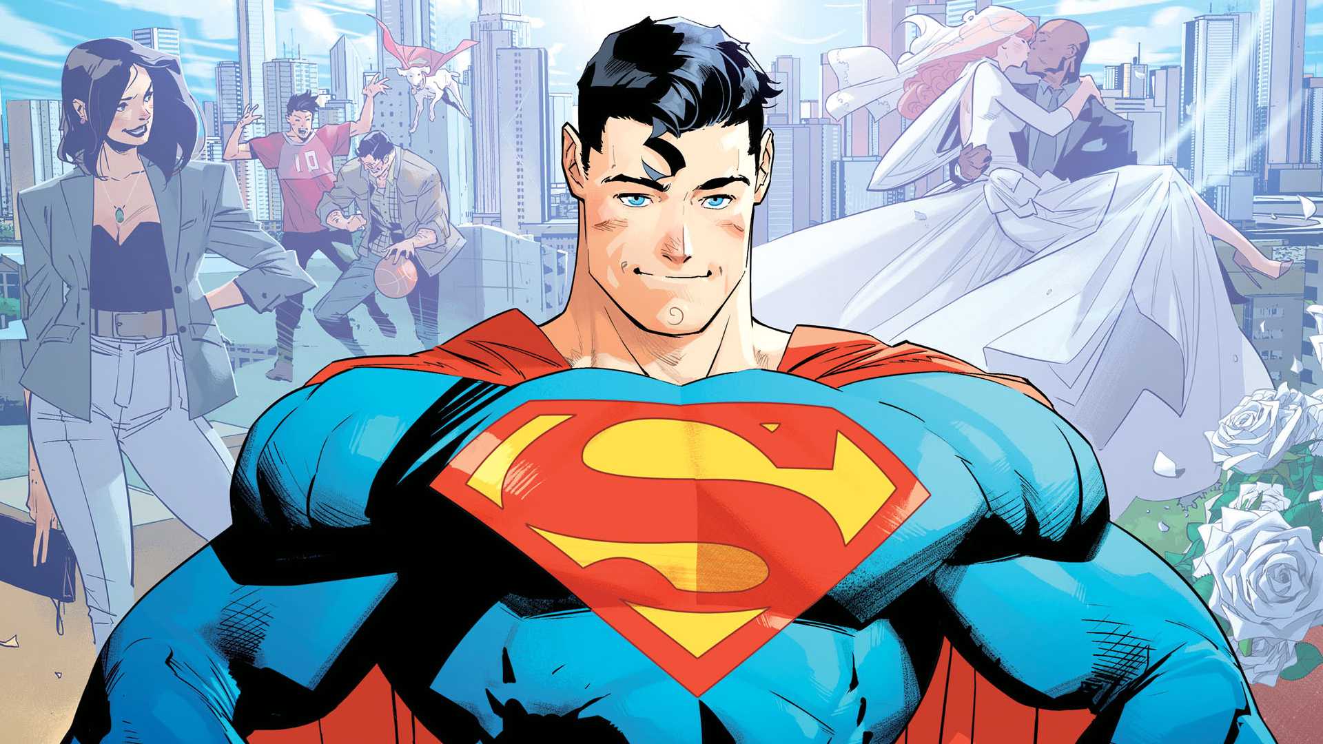 Superman looks proud of himself in DC Comics