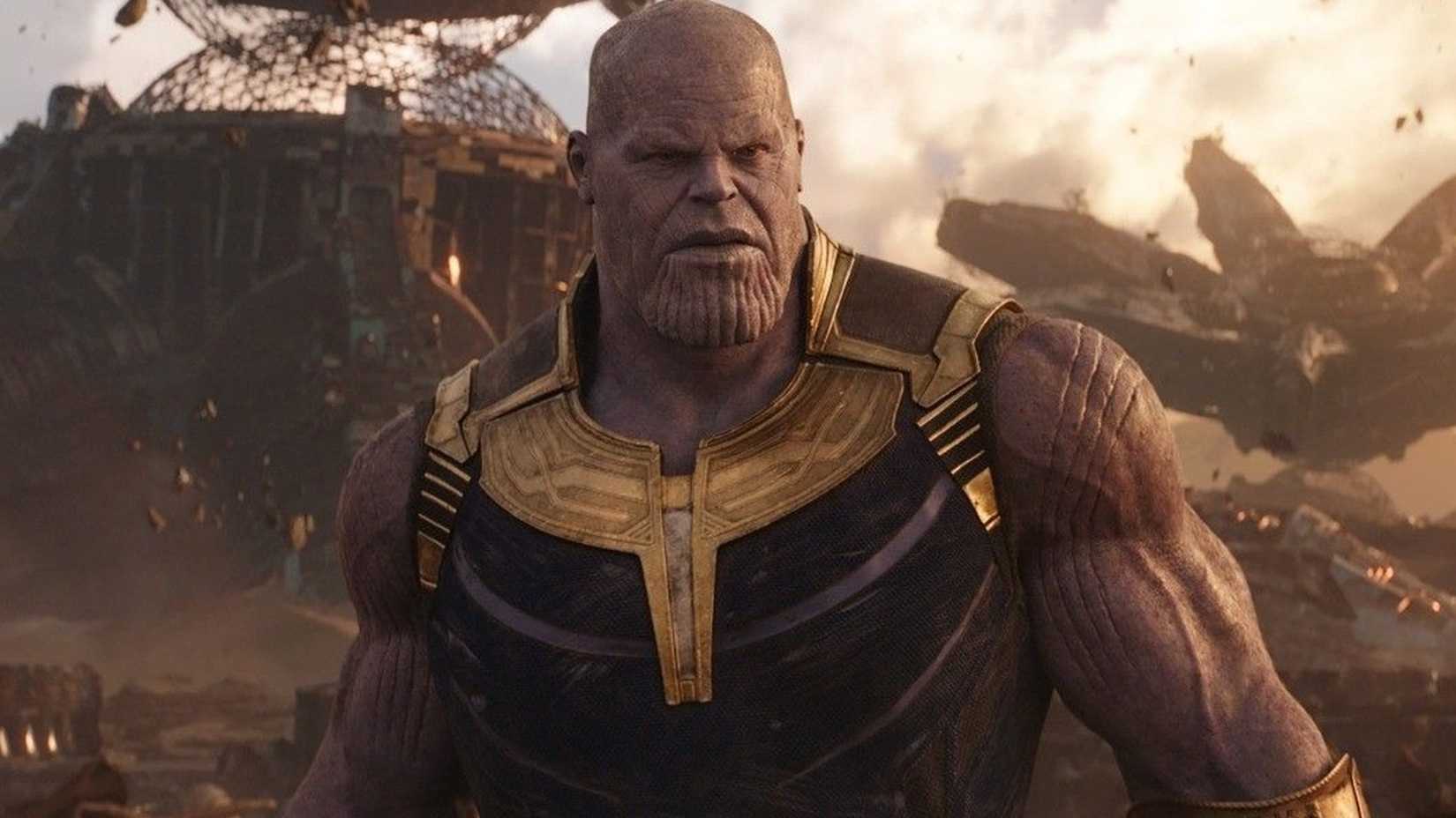 Thanos is ready for a fight