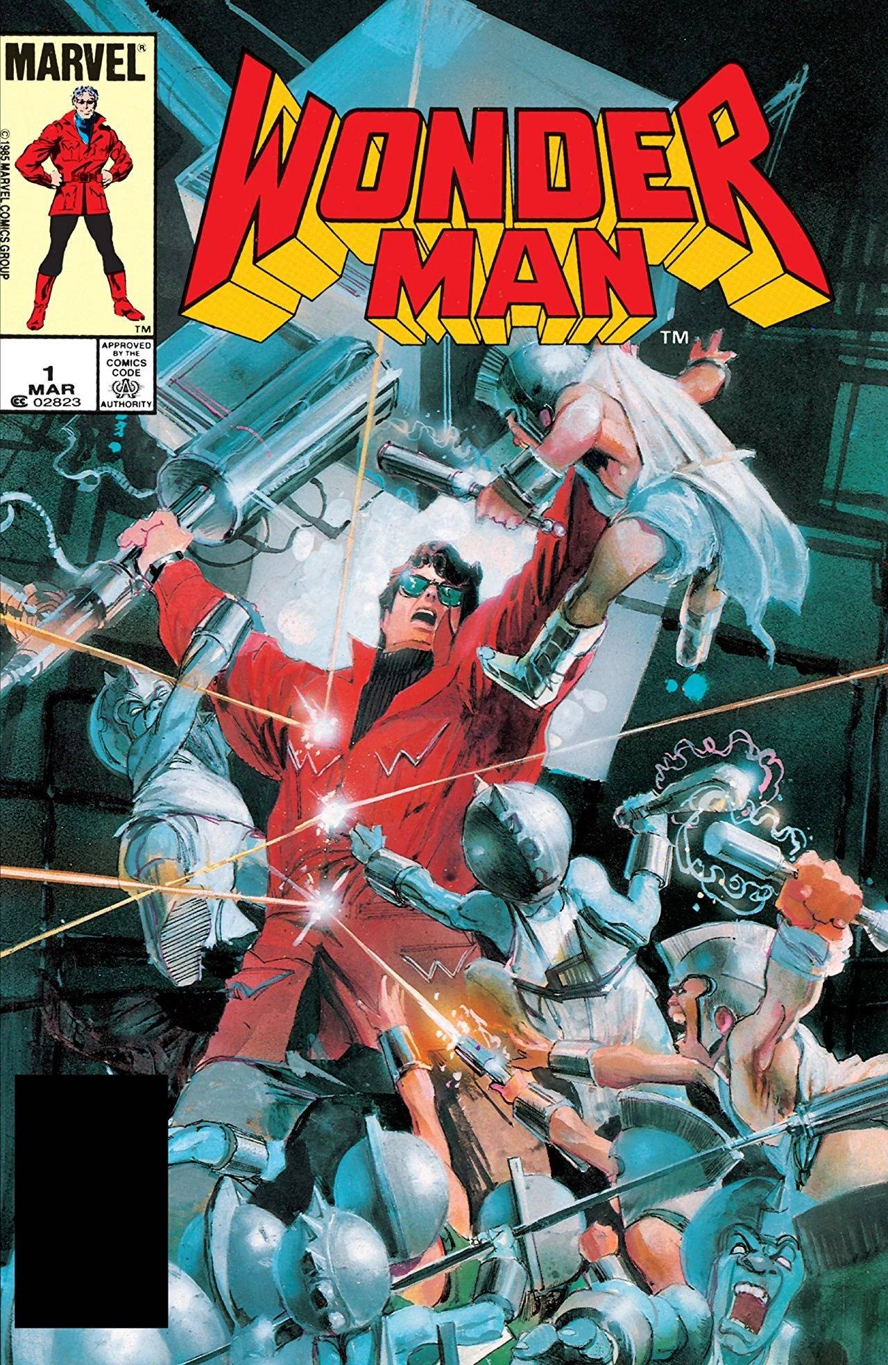 The cover of Wonder Man #1