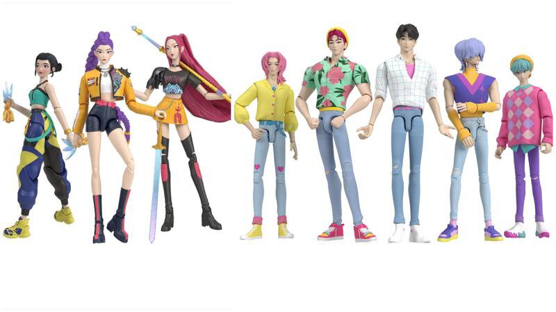KPop Demon Hunters 1/12 Scale Figures