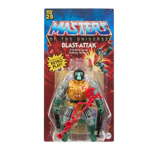 Mattel Expands Masters of the Universe Origins Line with the Release of Blast-Attak Figure