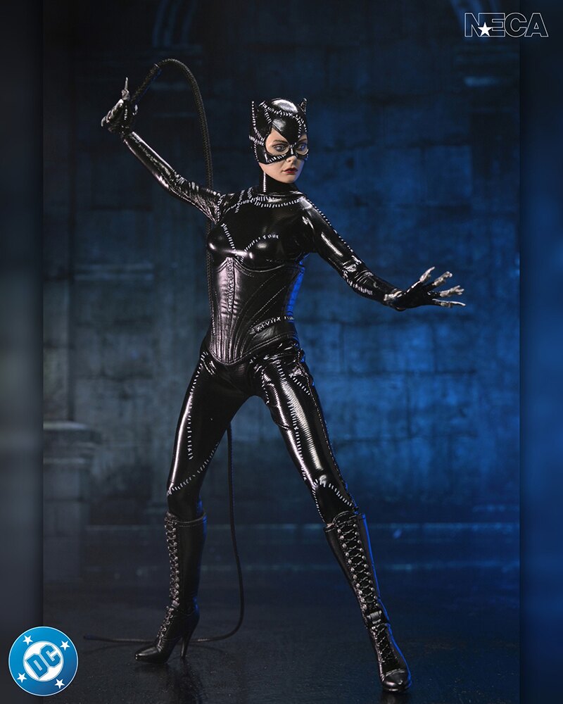 NECA Batman Returns - Catwoman 8” Clothed Action Figure Coming February 14th