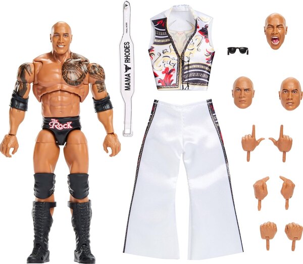 Mattel WWE Ultimate Edition The Rock 'Final Boss' Figure