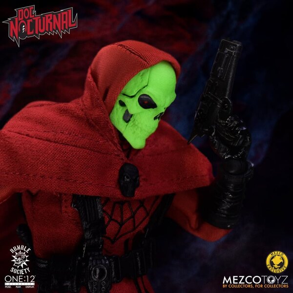One:12 Collective Doc Nocturnal: Red Death Edition Figure From Mezco