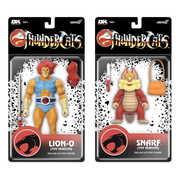 Pre-Order Alert: Super7 ThunderCats Deluxe Cartoon Lion-O And Snarf Figures
