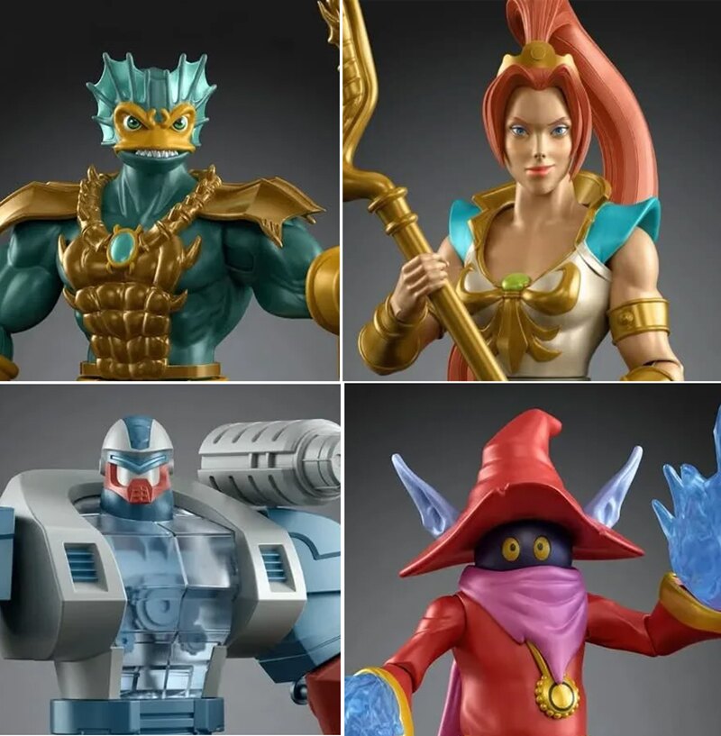 Masters of the Universe Origins 200x Cartoon Collection Mer-Man, Teela, Orko, & Roboto Figures Available On Amazon For Pre-Order