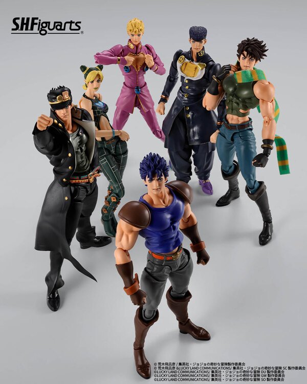 Tamashii Nations S.H.Figuarts Jojo's Bizarre Adventure Characters Preview
