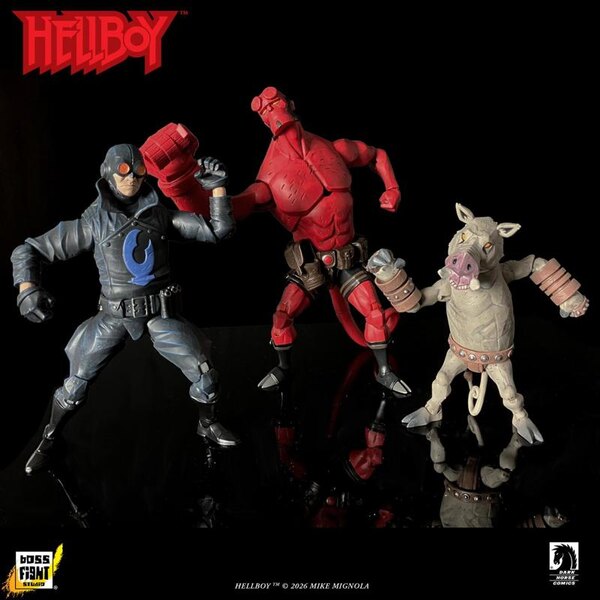Boss Fight Studio Hellboy 1/12 Scale Action Figures Wave 1 Deco Samples Images