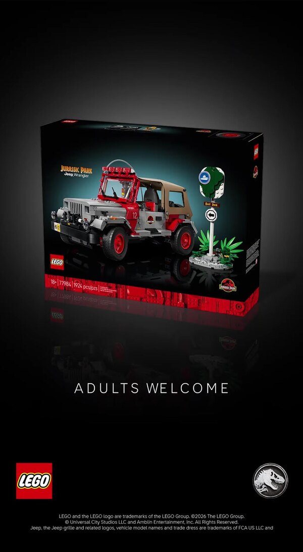 LEGO Jurassic Park Jeep Wrangler Set Preview