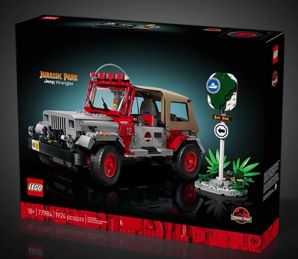 LEGO Jurassic Park Jeep Wrangler Set Preview