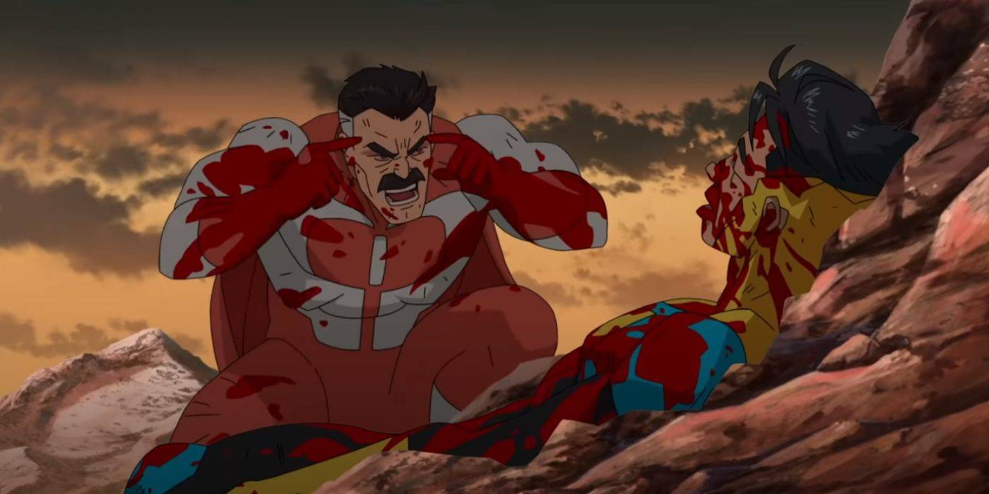 Omni-Man yelling 'Think Mark think!' in Invincible's animated series.