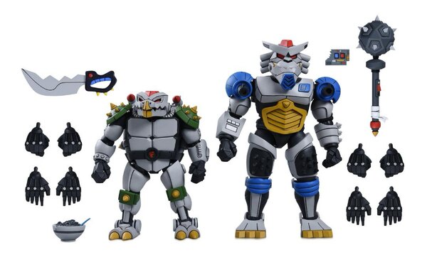 Teenage Mutant Ninja Turtles (1987 Cartoon) - Robo Tokka & Rahzar 2-Pack From NECA