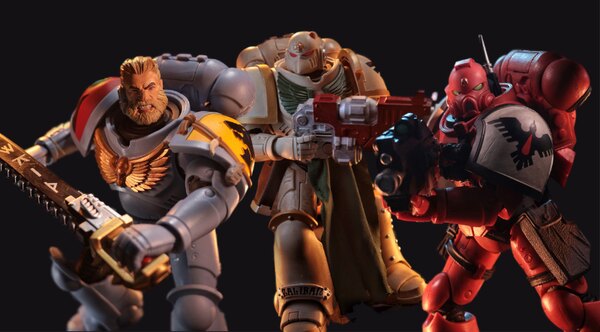 Pre-Order Alert: JoyToy Warhammer 40,000 1/18 Scale Action Figures and Combat Bikes