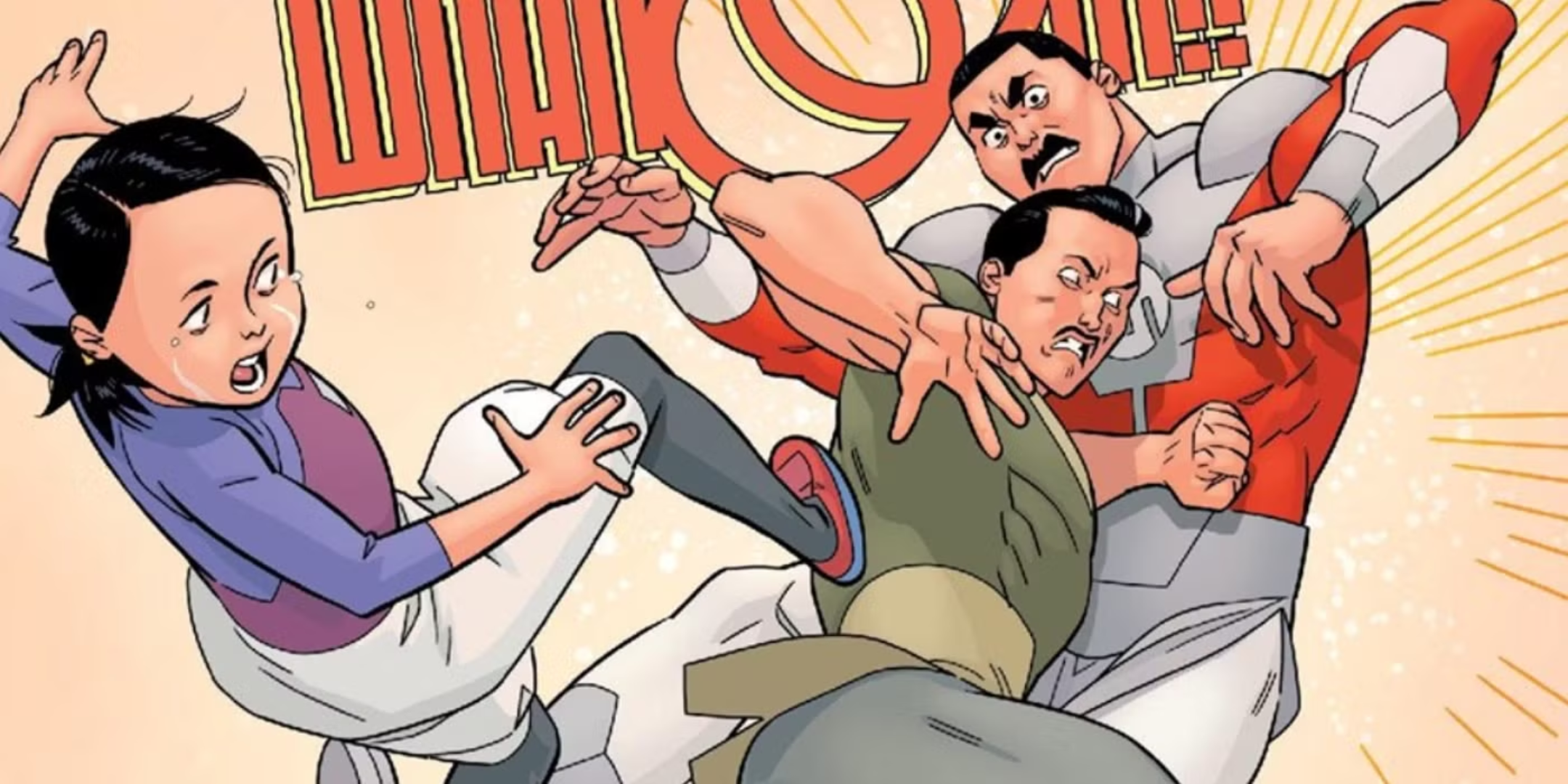Oliver Grayson saves Terra from Thragg.