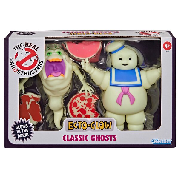 Packaged Images: Hasbro Ghostbusters Kenner Classics The Real Ghostbusters Ecto-Glow Slimer & Stay Puft 2-Pack