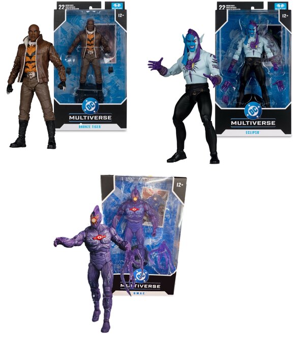 New DC Multiverse Bronze Tiger, Eclipso And O.M.A.C. Official Figure Images - Pre-Orders Open Later Today