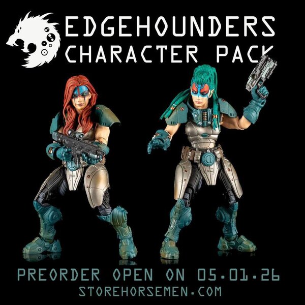 Four Horsemen Studios Cosmic Legions Edgehounders Character Pack Pre-Order on May 1st
