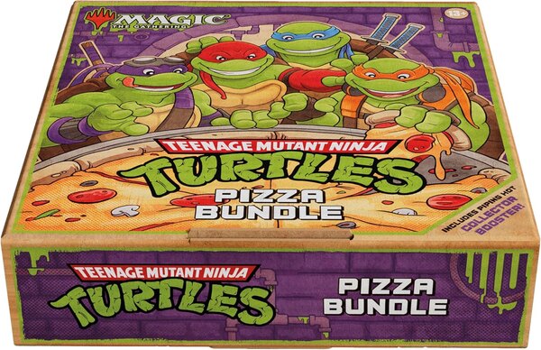 Magic: The Gathering Teenage Mutant Ninja Turtles Pizza Bundle In-Stock At Amazon