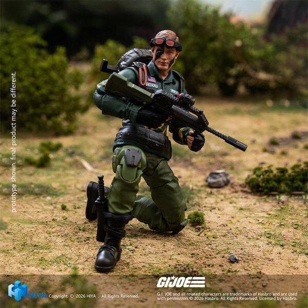 Hiya Toys Exquisite Mini Series G.I.Joe Dusty (Tiger Force Version) 1/18 Scale Figure