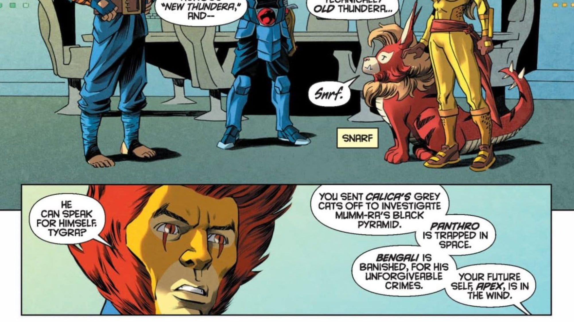 Thundercats x Silverhawks #1 Preview: Satellite Shenanigans Begin