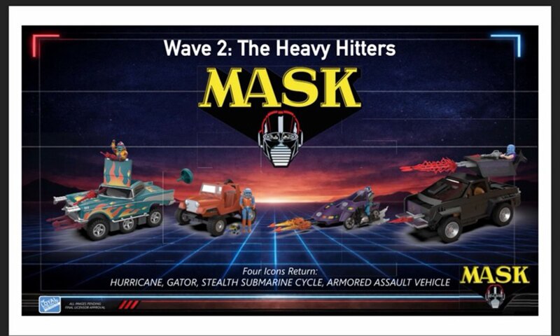 The Loyal Subjects M.A.S.K. Wave 2: The Heavy Hitters