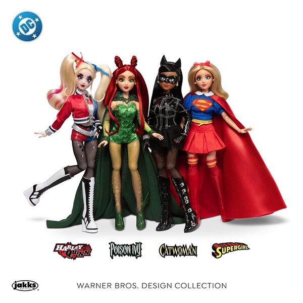 Jakks Pacific DC Comics Collector Fashion Dolls Image 1