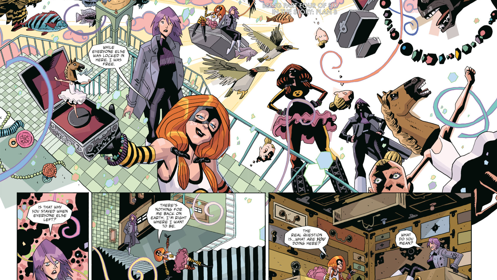 The Umbrella Academy: Plan B #4 Preview: Chimp Marilyn Menaces POTUS